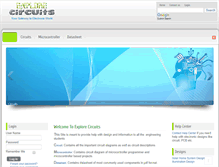 Tablet Screenshot of explorecircuits.com